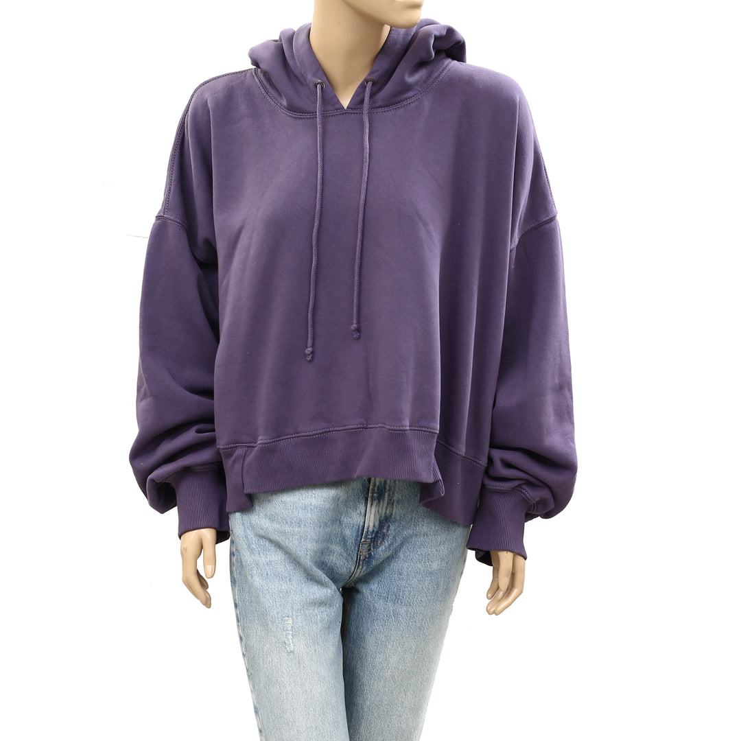 Free People Fp Movement Undefeated Hoodie Cropped Top