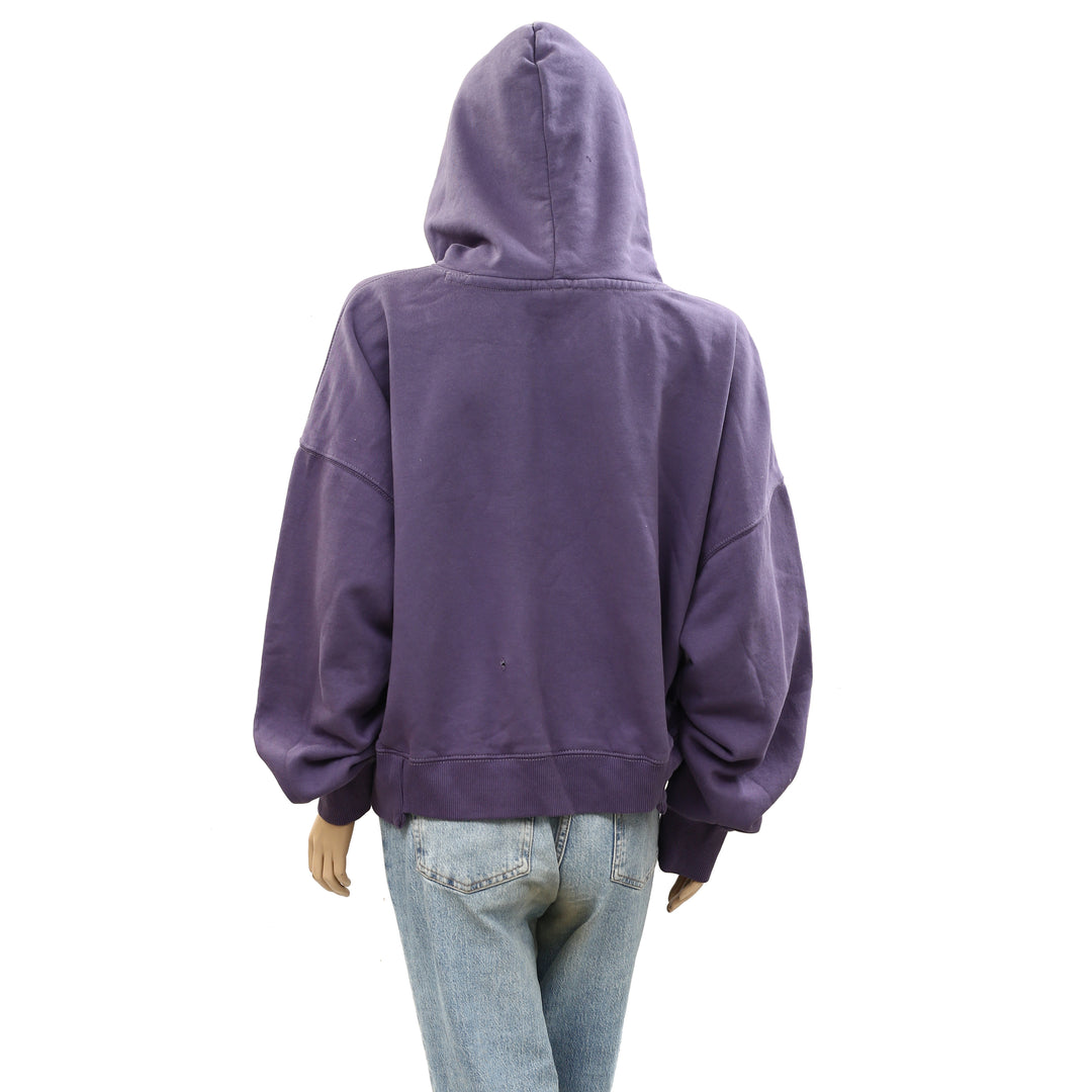Free People Fp Movement Undefeated Hoodie Cropped Top