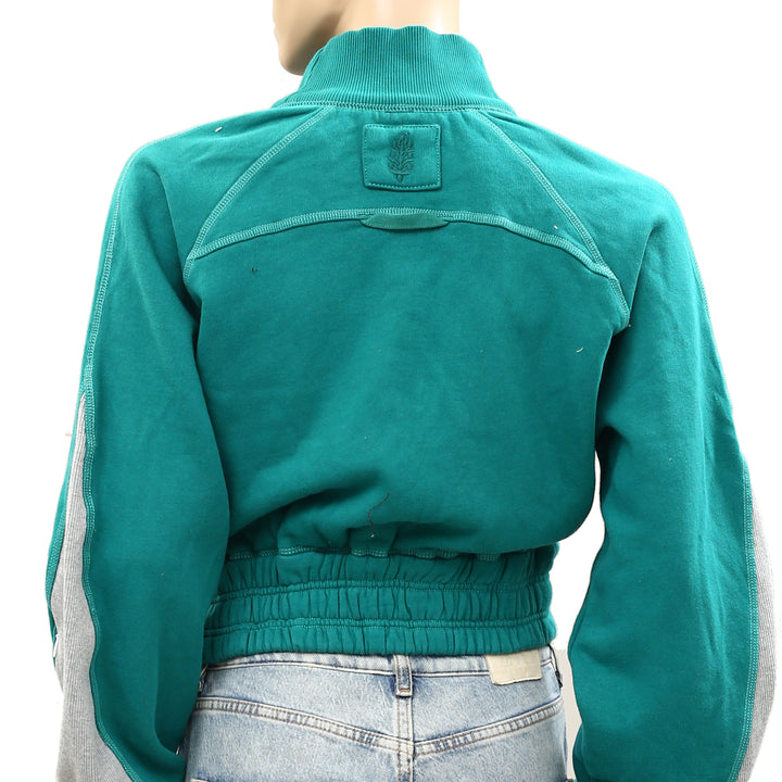 Free People FP Movement Out Of The Park Pullover Sweatshirt Top