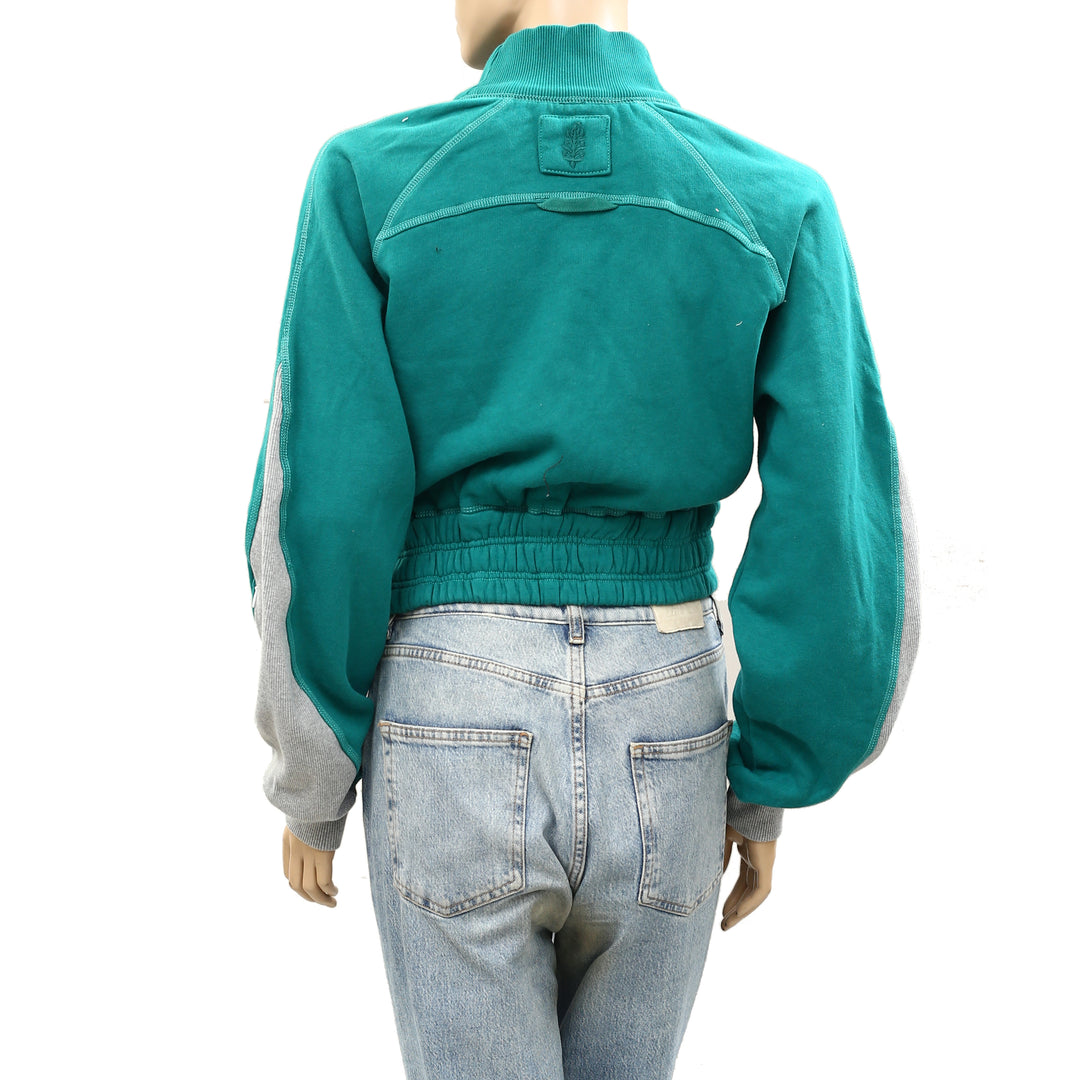 Free People FP Movement Out Of The Park Pullover Sweatshirt Top