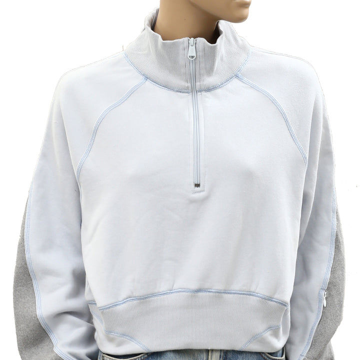 Free People FP Movement Out Of The Park Pullover Sweatshirt Top