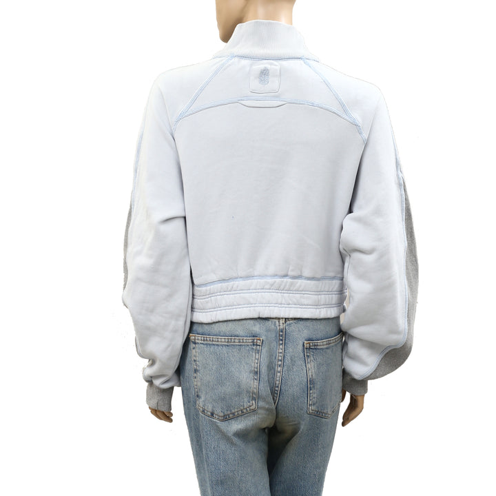 Free People FP Movement Out Of The Park Pullover Sweatshirt Top