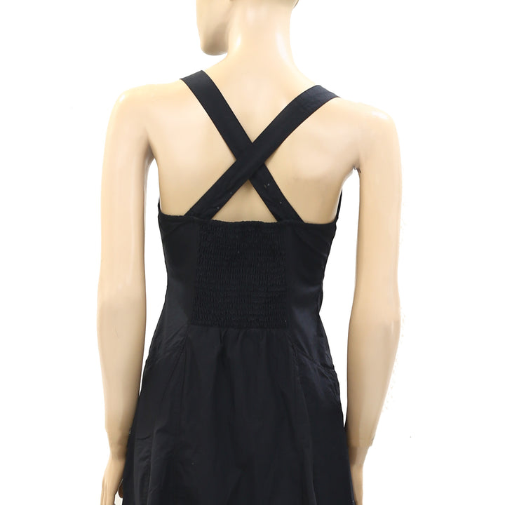 BDG Urban Outfitters Teega Button Midi Dress