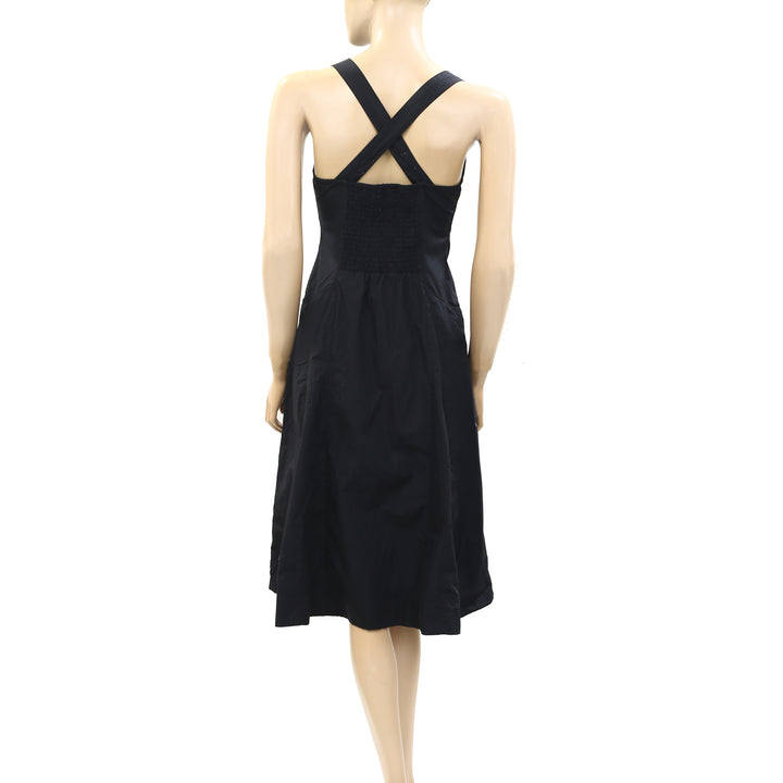 BDG Urban Outfitters Teega Button Midi Dress