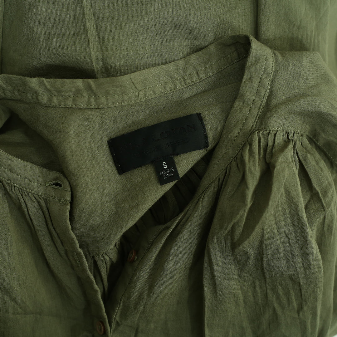 Nili Lotan Solid Tunic Shirt Top