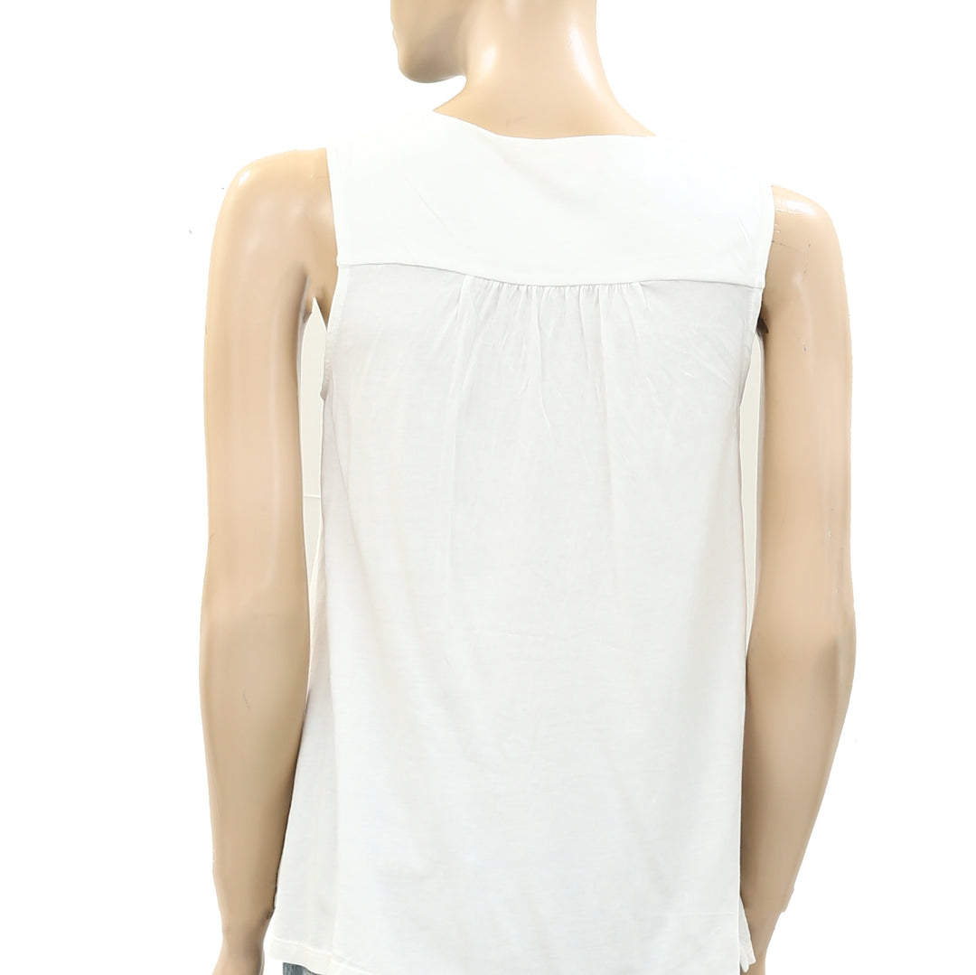 Lilly Pulitzer Jordy Embroidered Tank Blouse Top