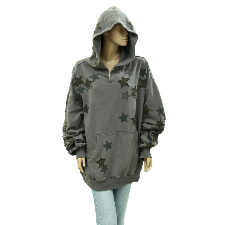 Free People We The Free Cosmic Comfort Sweatshirt Hoodie Top