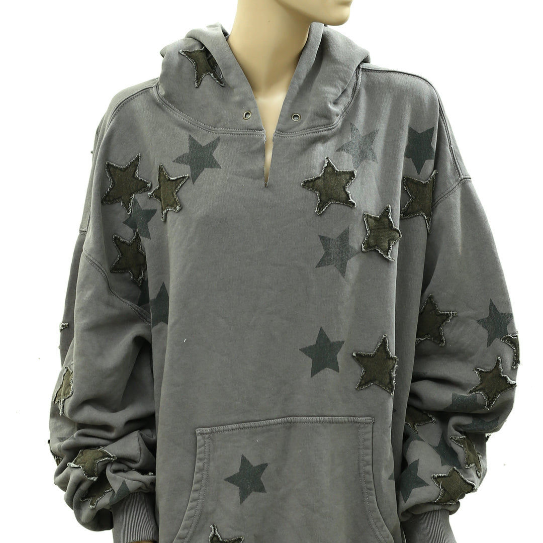 Free People We The Free Cosmic Comfort Sweatshirt Hoodie Top