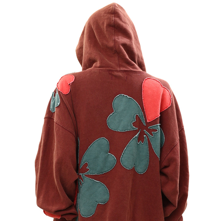 Free People We The Free it's a Vibe Flowers Hoodie Sweatshirt Tunic Top