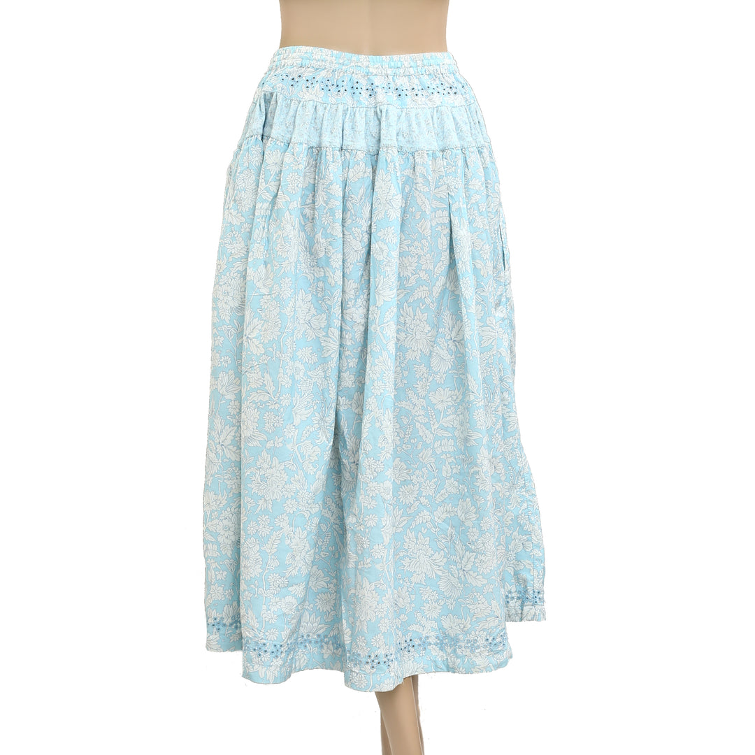Free People Gesibelle Printed Maxi Skirt