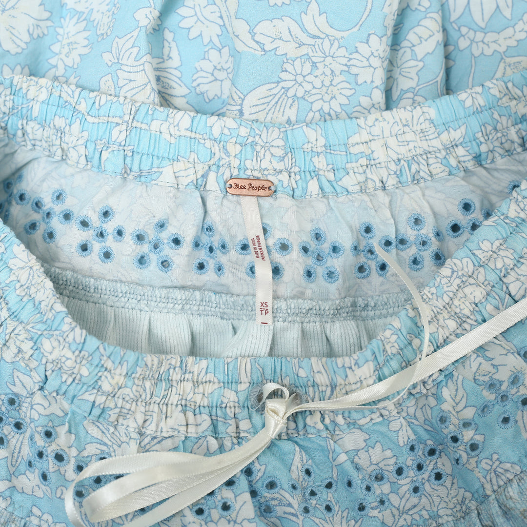 Free People Gesibelle Printed Maxi Skirt