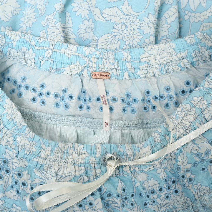 Free People Gesibelle Printed Maxi Skirt