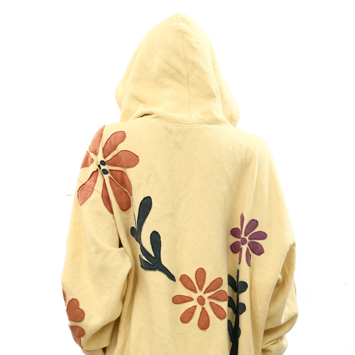 Free People We The Free it's a Vibe Flowers Hoodie Sweatshirt Tunic Top