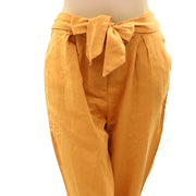 Free People Solid Paperbag High Waisted Pants