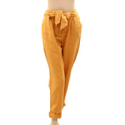 Free People Solid Paperbag High Waisted Pants