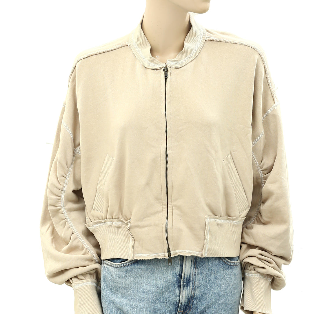 Free People We The Free Good For You Bomber Jacket