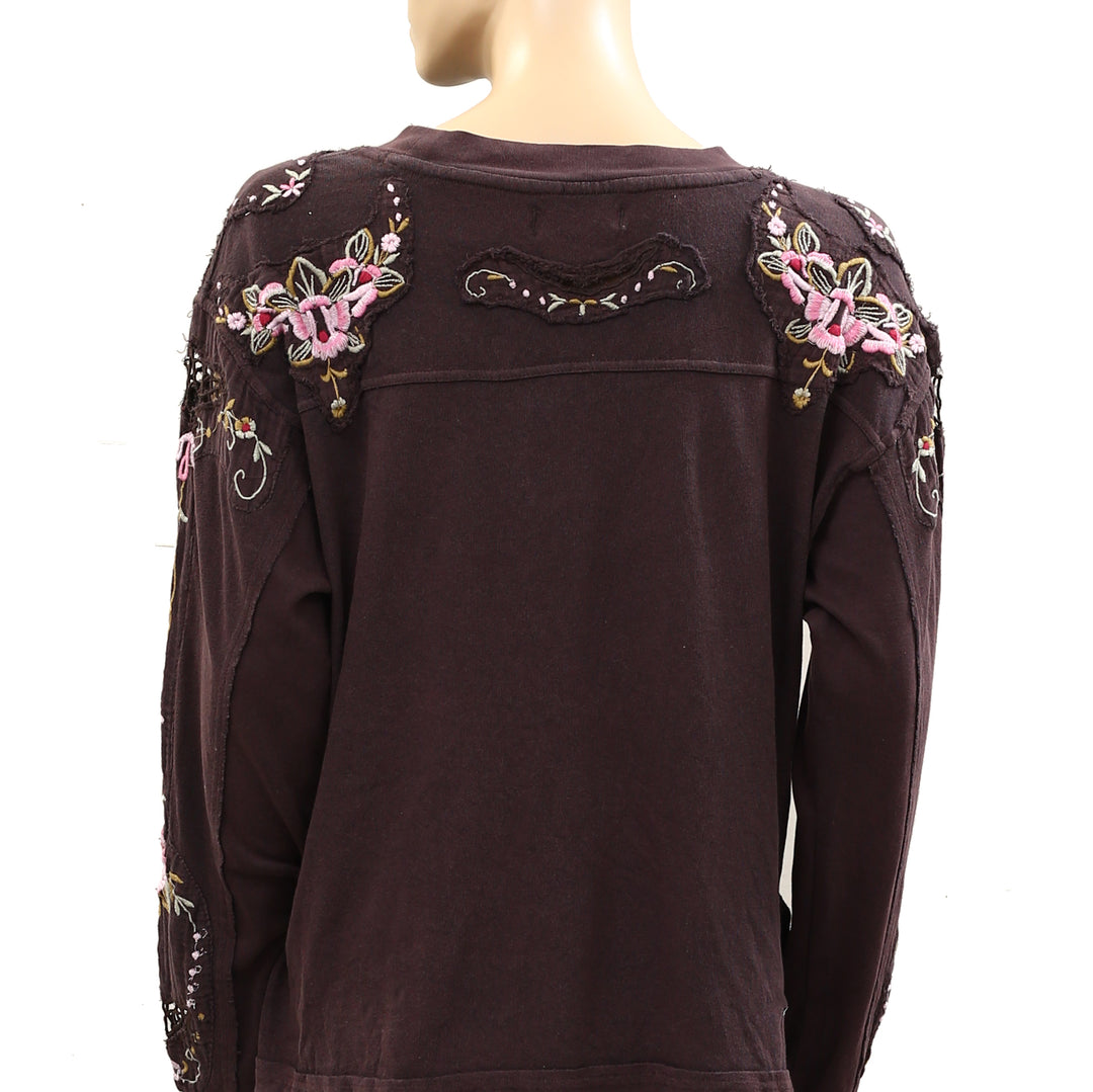 Free People We The Free Lilith Tee Tunic Top