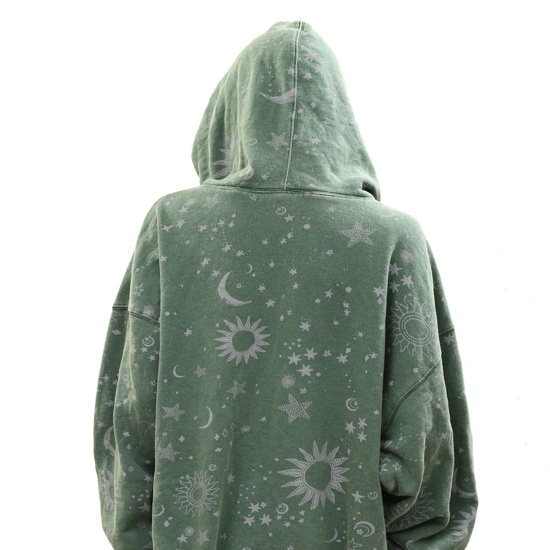 Free People We The Free It's A Vibe Print Hoodie Top