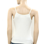 The Great The Pointelle Scallop Sleep Tank Blouse Top