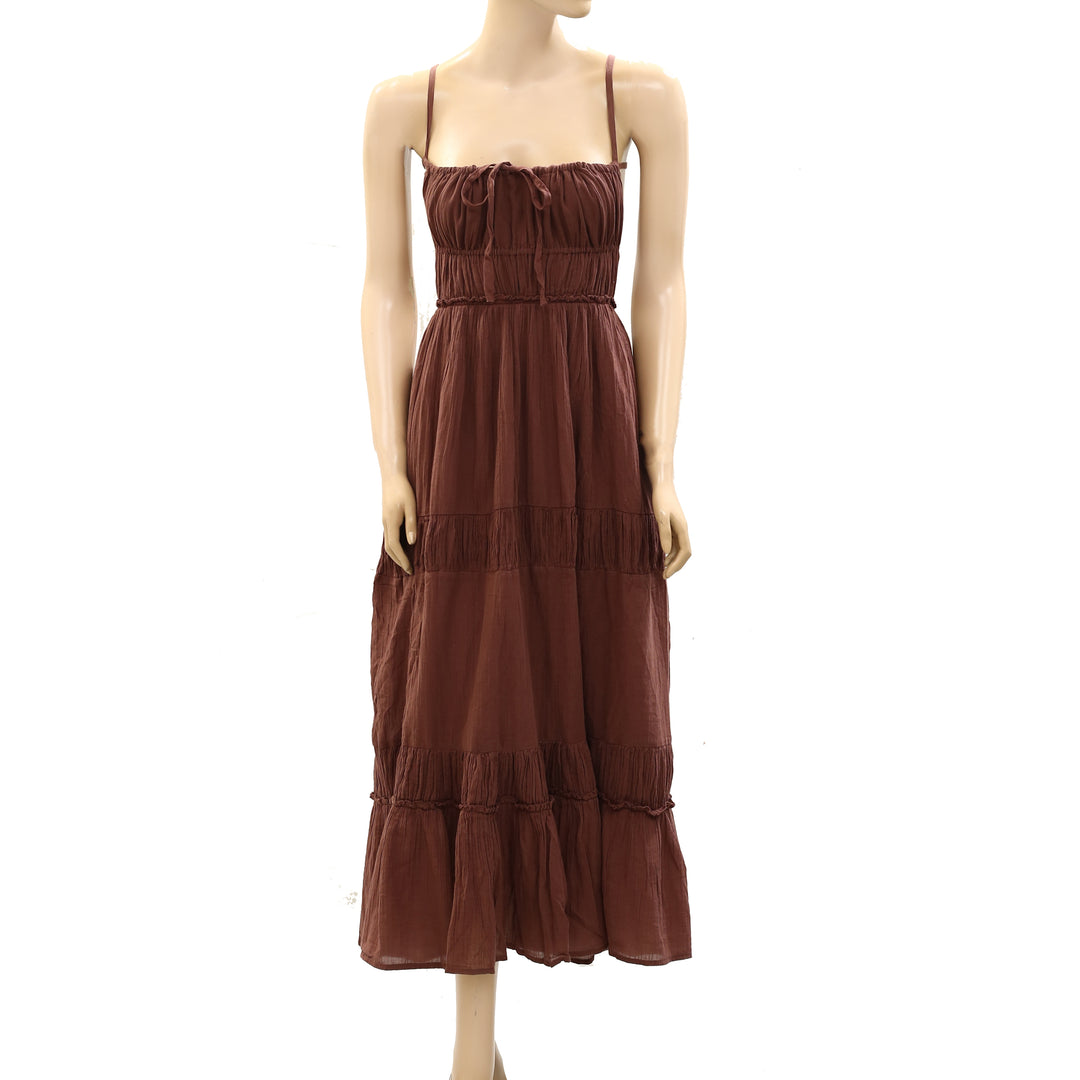 Free People Free-est Taking Sides Maxi Dress