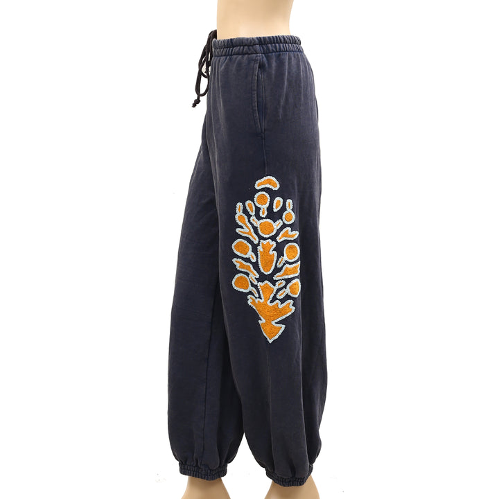 Free People FP Movement All Star Embroidered Trouser Pants