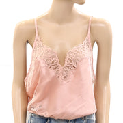 Intimately Free People Night Out Blouson Brami Slip Cami Cropped Top