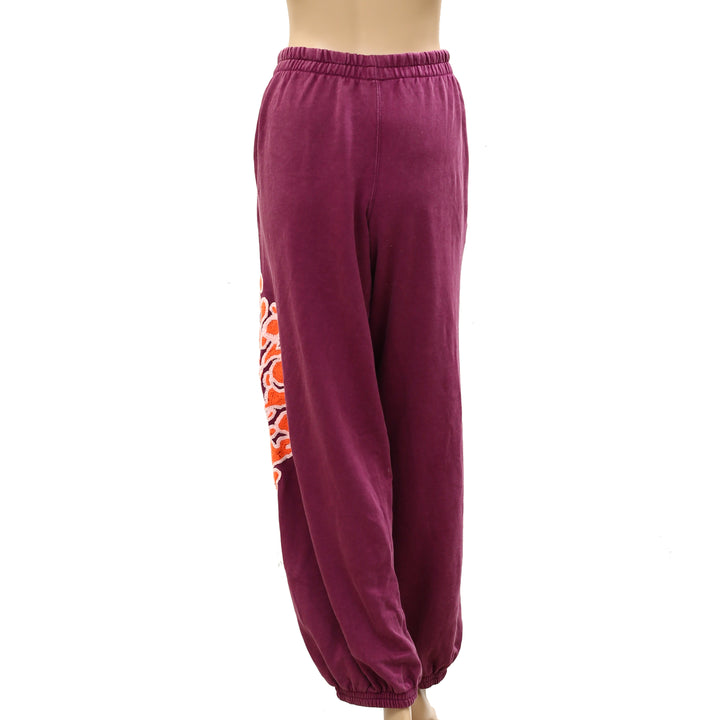 Free People FP Movement All Star Embroidered Trouser Pants