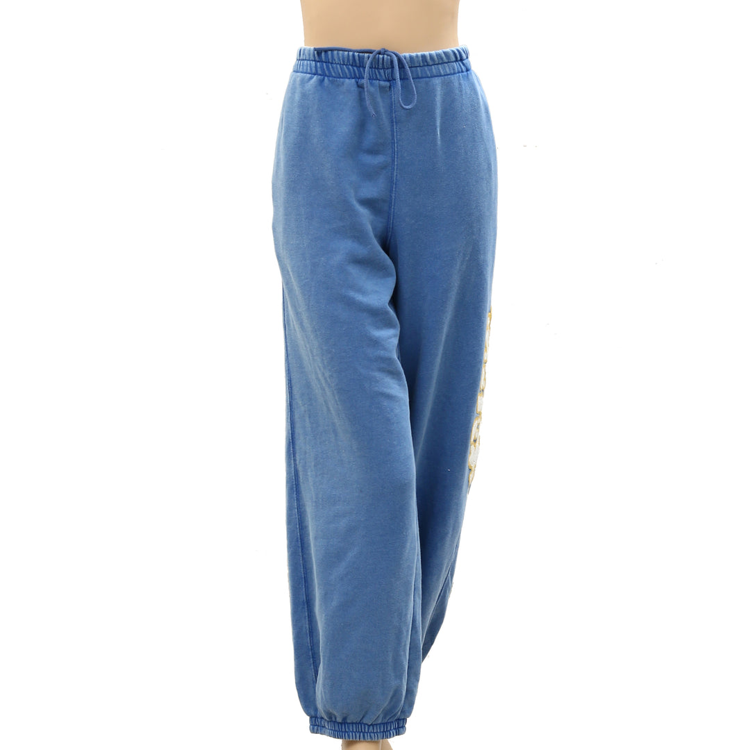Free People FP Movement All Star Embroidered Trouser Pants