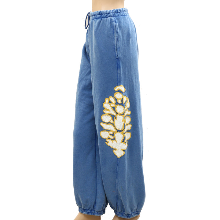 Free People FP Movement All Star Embroidered Trouser Pants