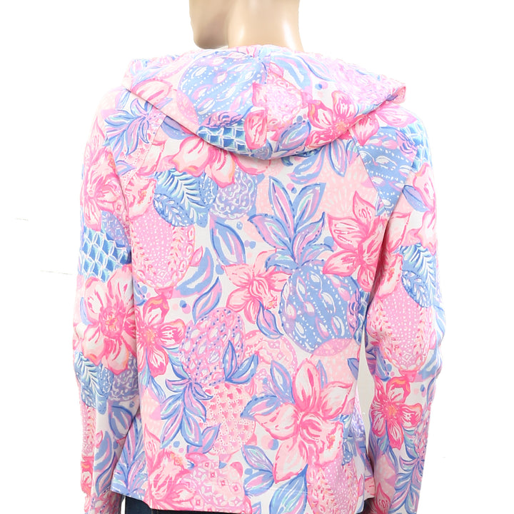 Lilly Pulitzer Kiawah Cropped Hoodie Top