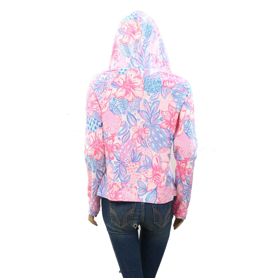 Lilly Pulitzer Kiawah Cropped Hoodie Top
