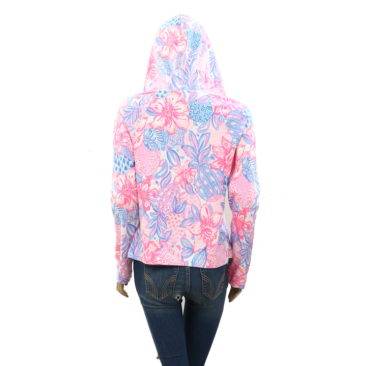 Lilly Pulitzer Kiawah Cropped Hoodie Top