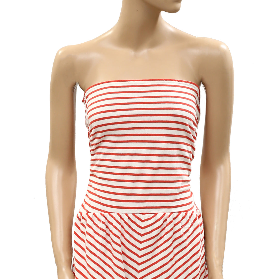 Free People Free Est Daley One-Piece Strip Tube Jumpsuit Dress