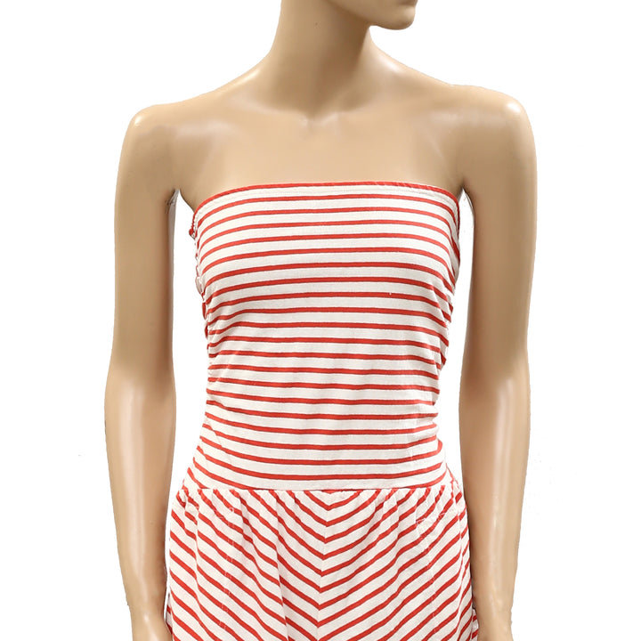 Free People Free Est Daley One-Piece Strip Tube Jumpsuit Dress