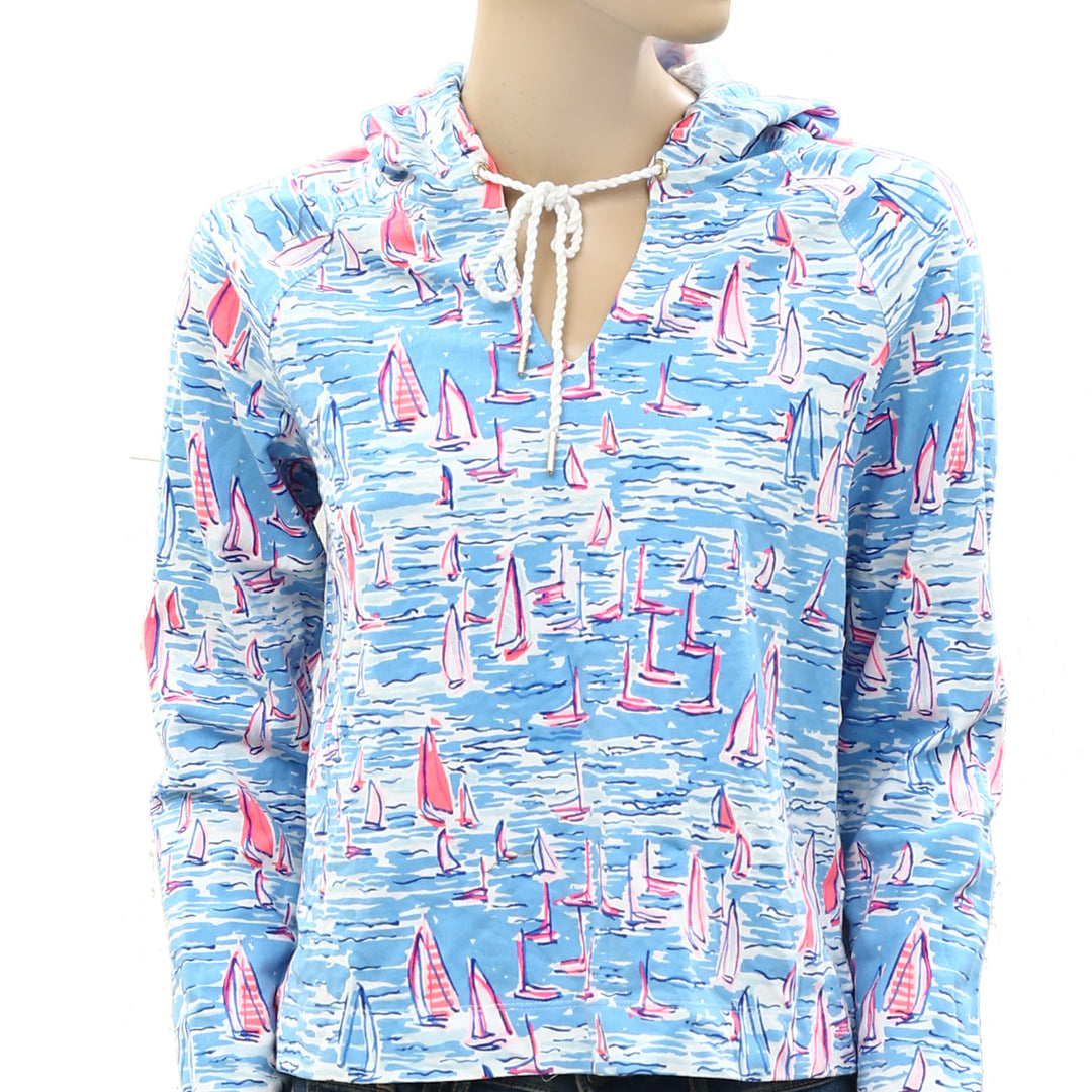 Lilly outlet Pulitzer Kiawah Cropped Hoodie