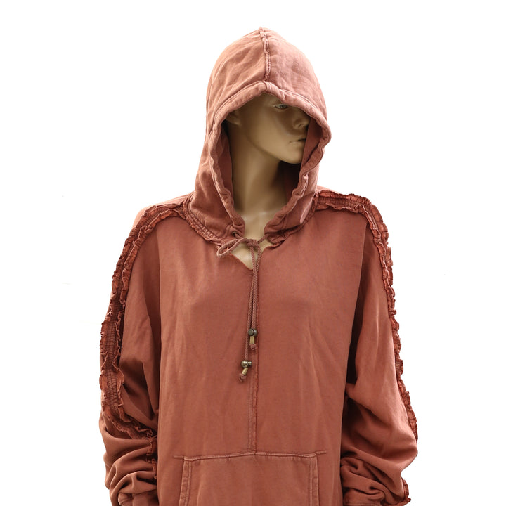 Free People XOXO Hoodie Sweatshirt Top