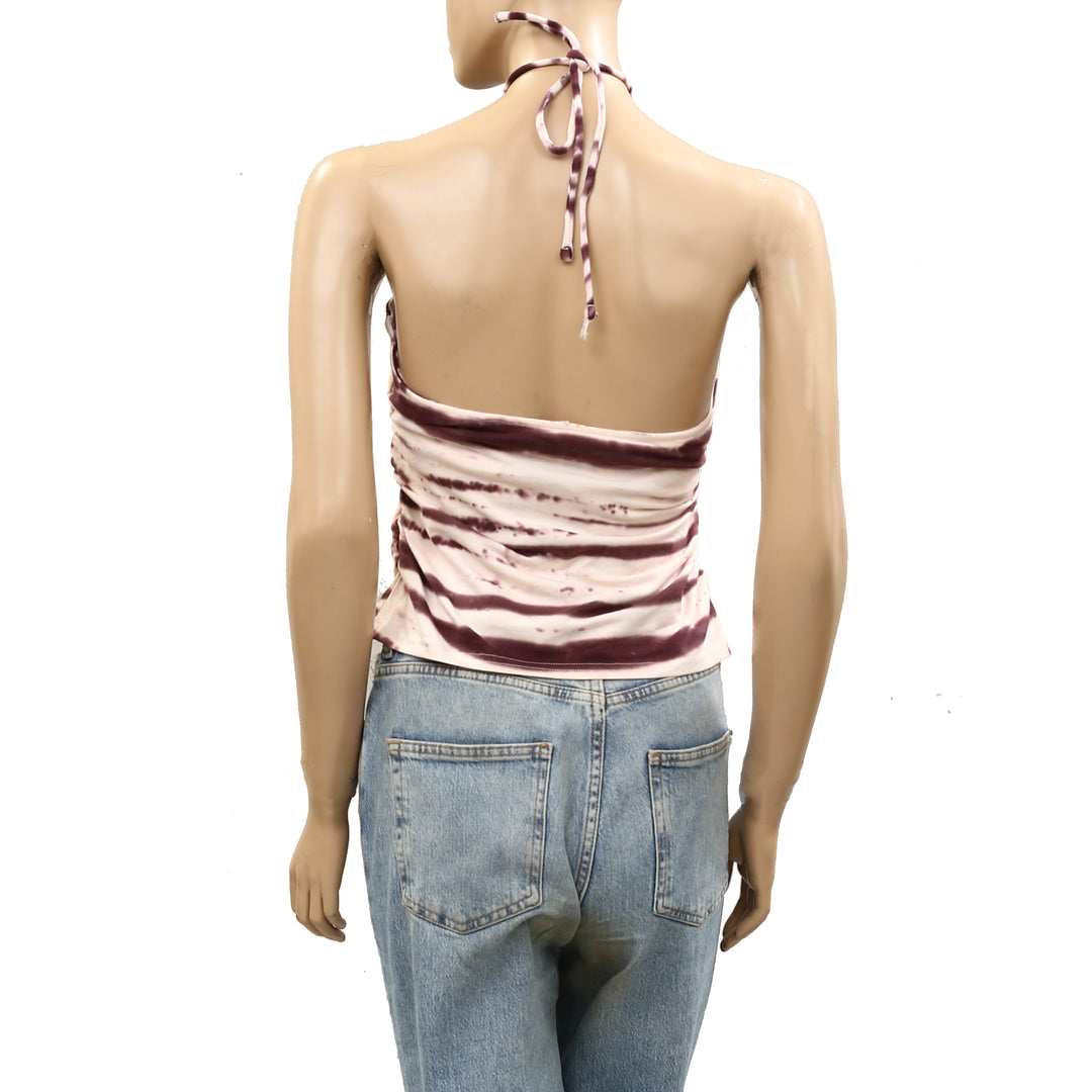 Urban Outfitters Kimchi Blue Marina Cropped Halter Top