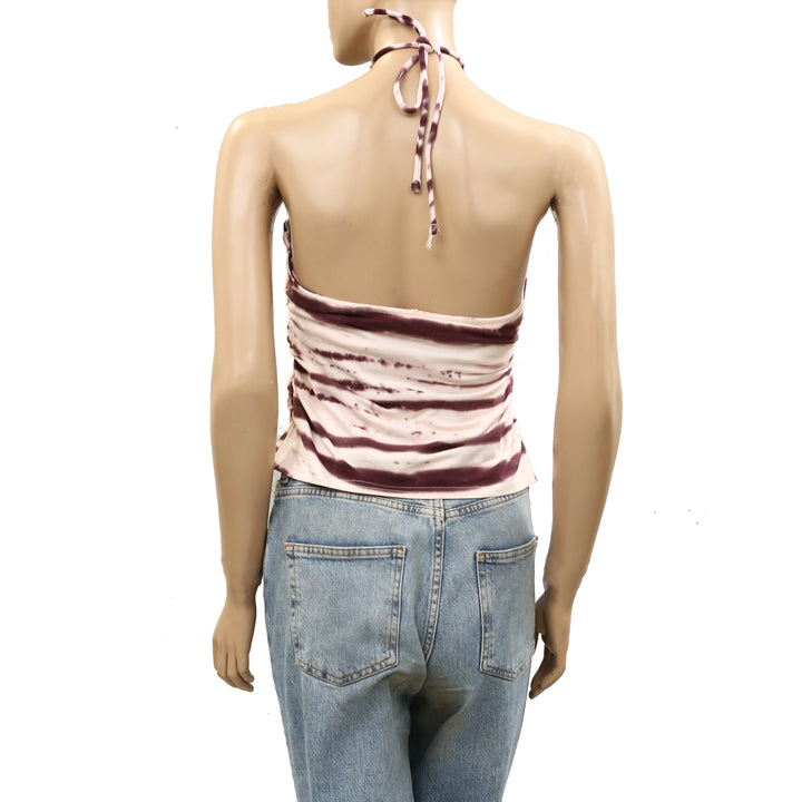 Urban Outfitters Kimchi Blue Marina Cropped Halter Top