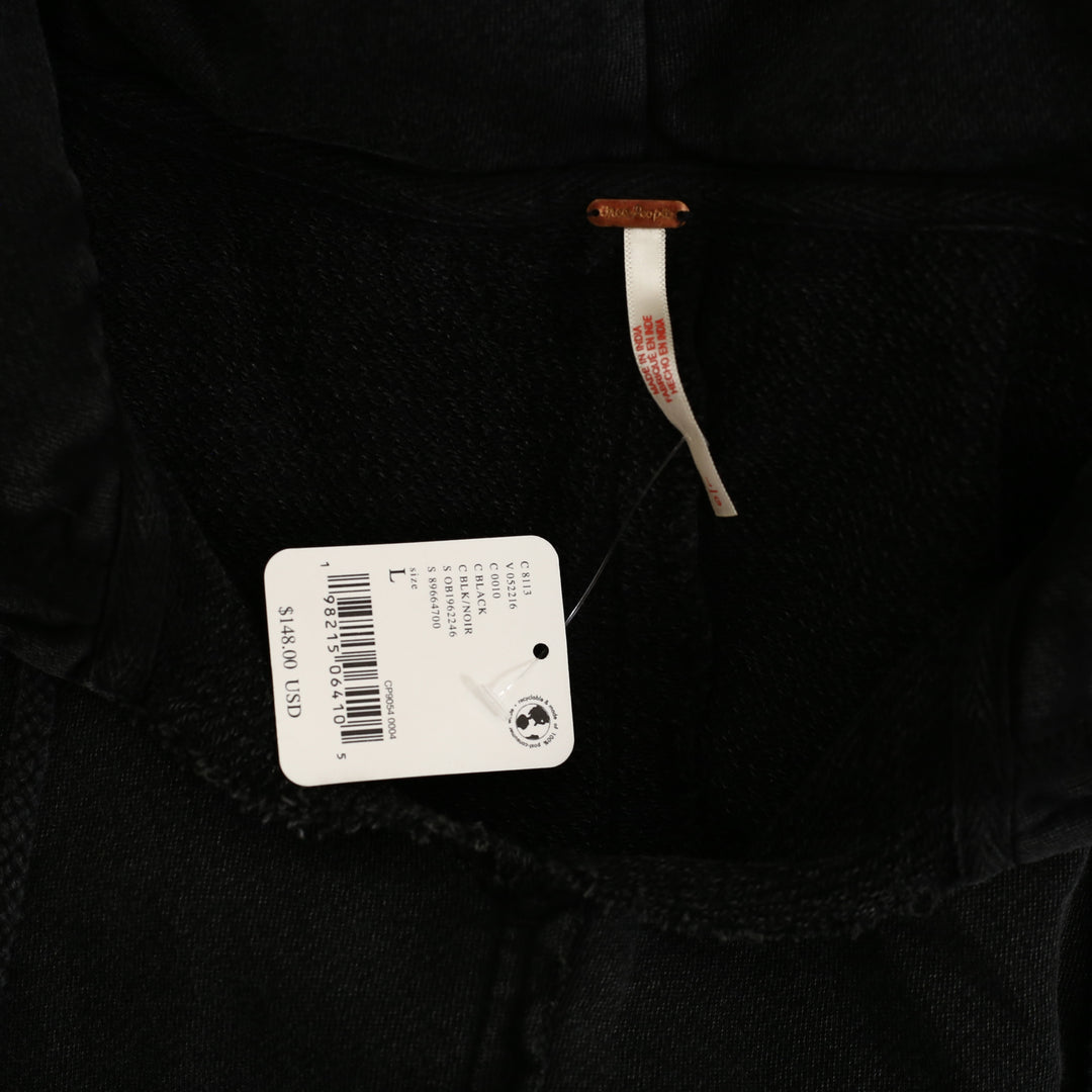 Free People XOXO Hoodie Sweatshirt Top