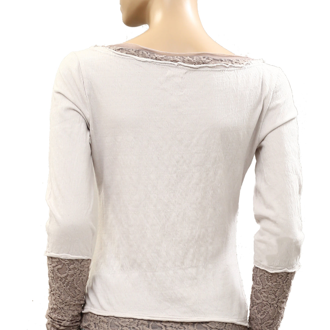 Urban Outfitters Kimchi Blue Double Trouble Twoffer T-Shirt Top