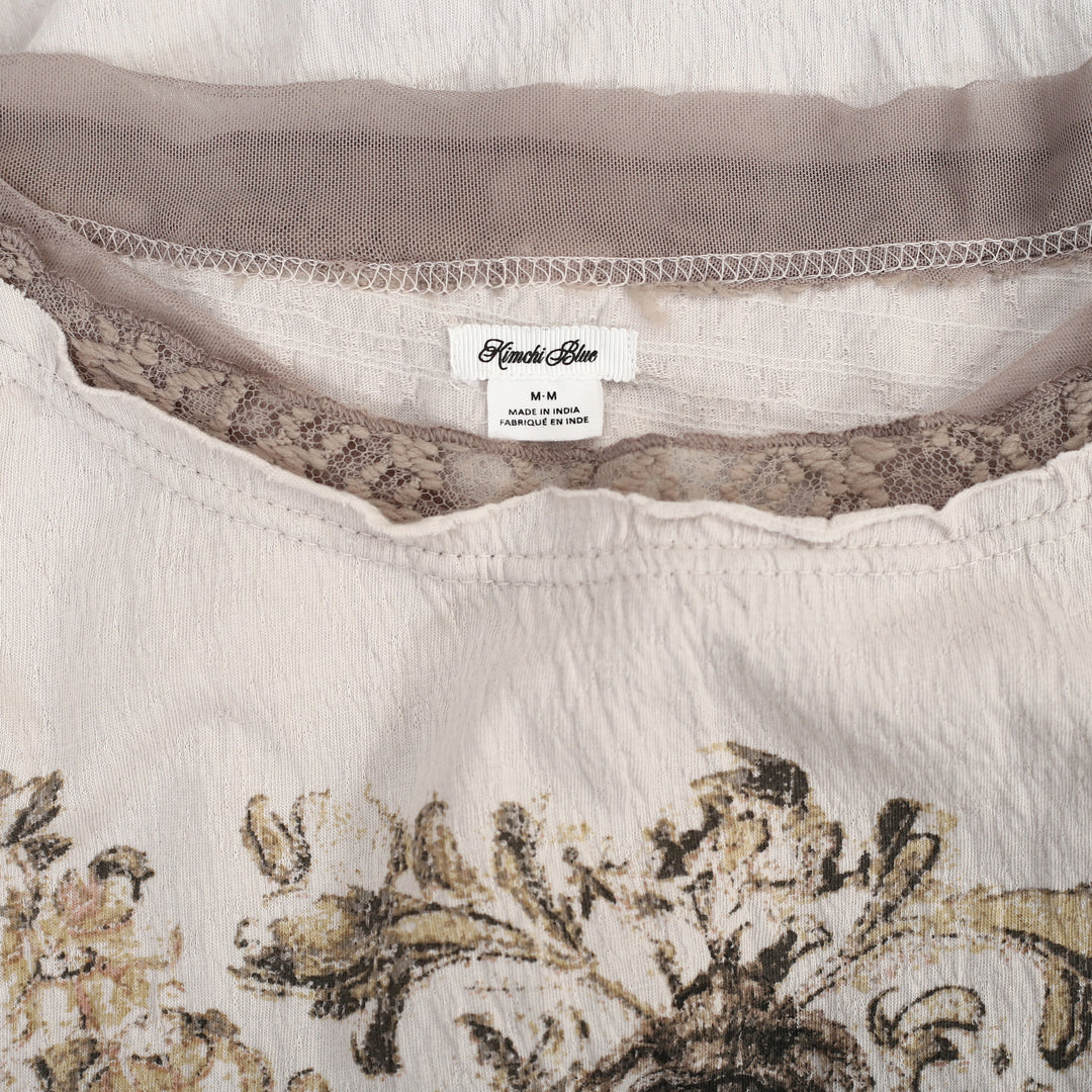 Urban Outfitters Kimchi Blue Double Trouble Twoffer T-Shirt Top