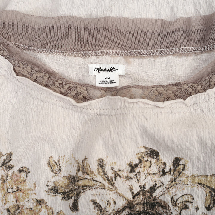 Urban Outfitters Kimchi Blue Double Trouble Twoffer T-Shirt Top