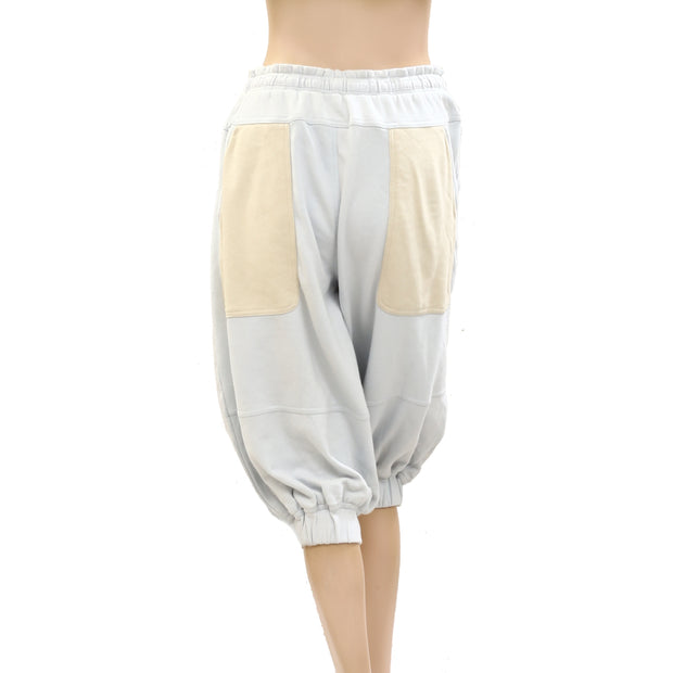 Daily Practice by Anthropologie Colorblock Capri Shorts Pants