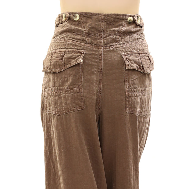 Free People Thin Line Straight Chino Pants