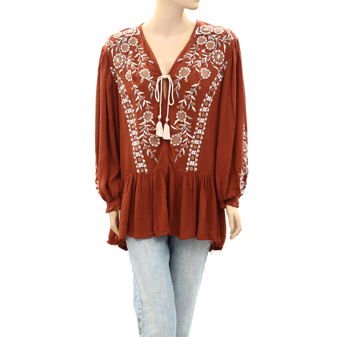 Free People Wild Dreams Tunic Top