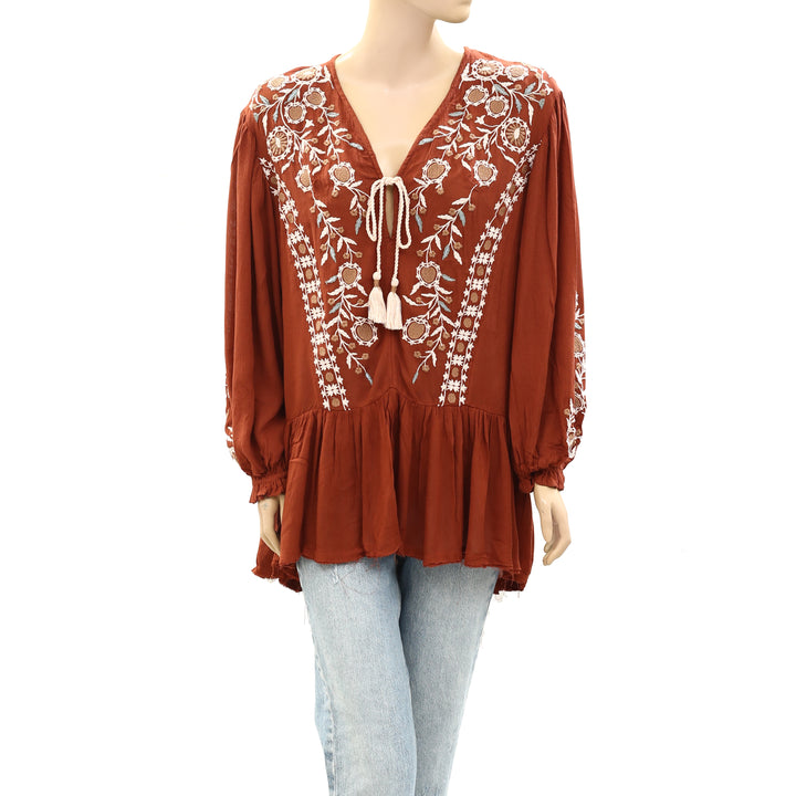 Free People Wild Dreams Tunic Top
