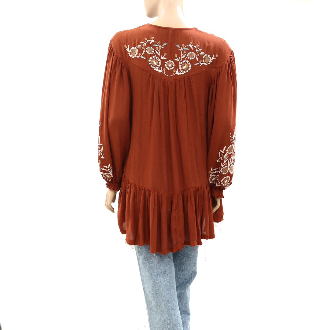 Free People Wild Dreams Tunic Top
