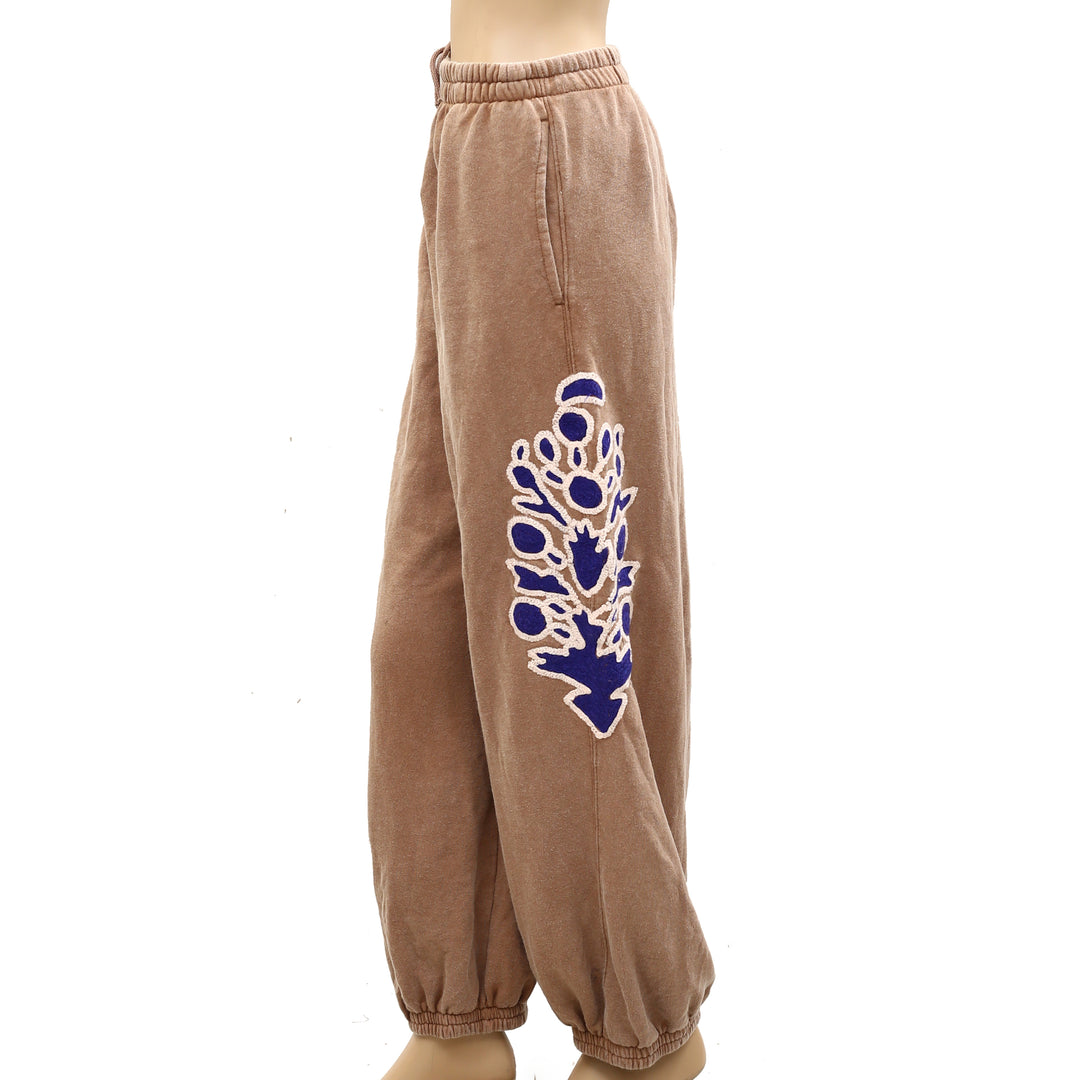 Free People FP Movement All Star Embroidered Trouser Pants