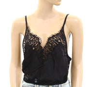 Intimately Free People Night Out Blouson Brami Slip Cami Cropped Top