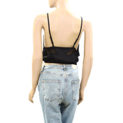 Intimately Free People Night Out Blouson Brami Slip Cami Cropped Top